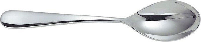 Alessi Nuovo Milano Stainless Steel Dinner Spoon Silver 17.6cm L