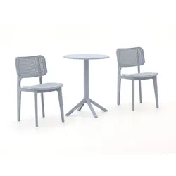 Forza Xitta/Rieti ø 60 cm Balkon-Set 3-teilig