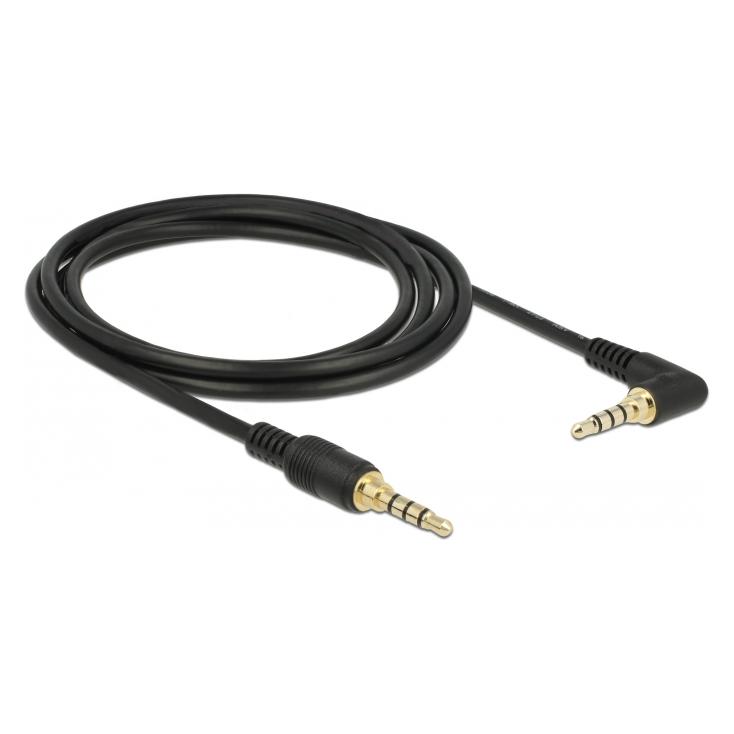 Delock Klinkenkabel 4 Pin Stecker > Stecker (2 m) (85613)