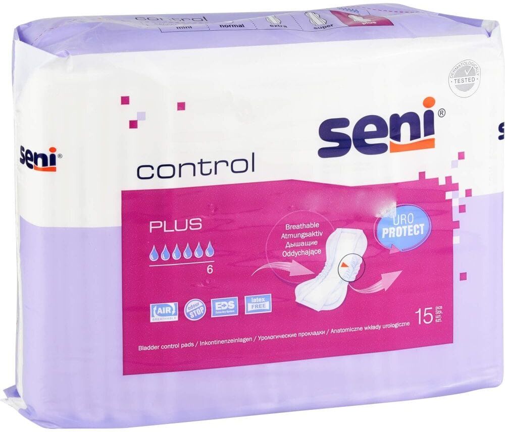Seni Control Einlagen plus 15stk