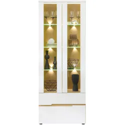 Innostyle Vitrine Memphis Weiß
