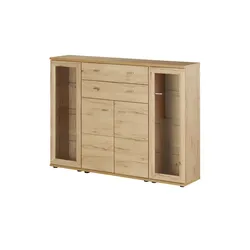 Highboard  Vineta ¦ holzfarben ¦ Maße (cm): B: 180 H: 132 T: 40.0