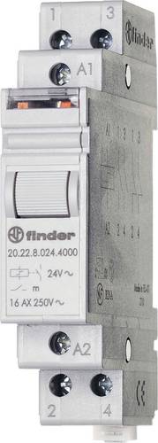 Finder Stromstoß-Schalter Hutschiene 20.28.9.012.4000 2 Schließer 12 V/DC 1St.