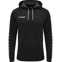 hummel Authentic Hoodie Kinder - schwarz/weiß - 116