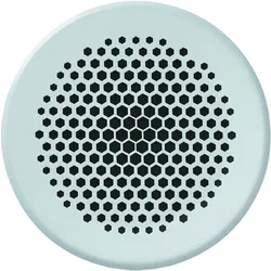 VAILLANT Design Abdeckblende rund Durchmesser 125 mm Industrial weiß