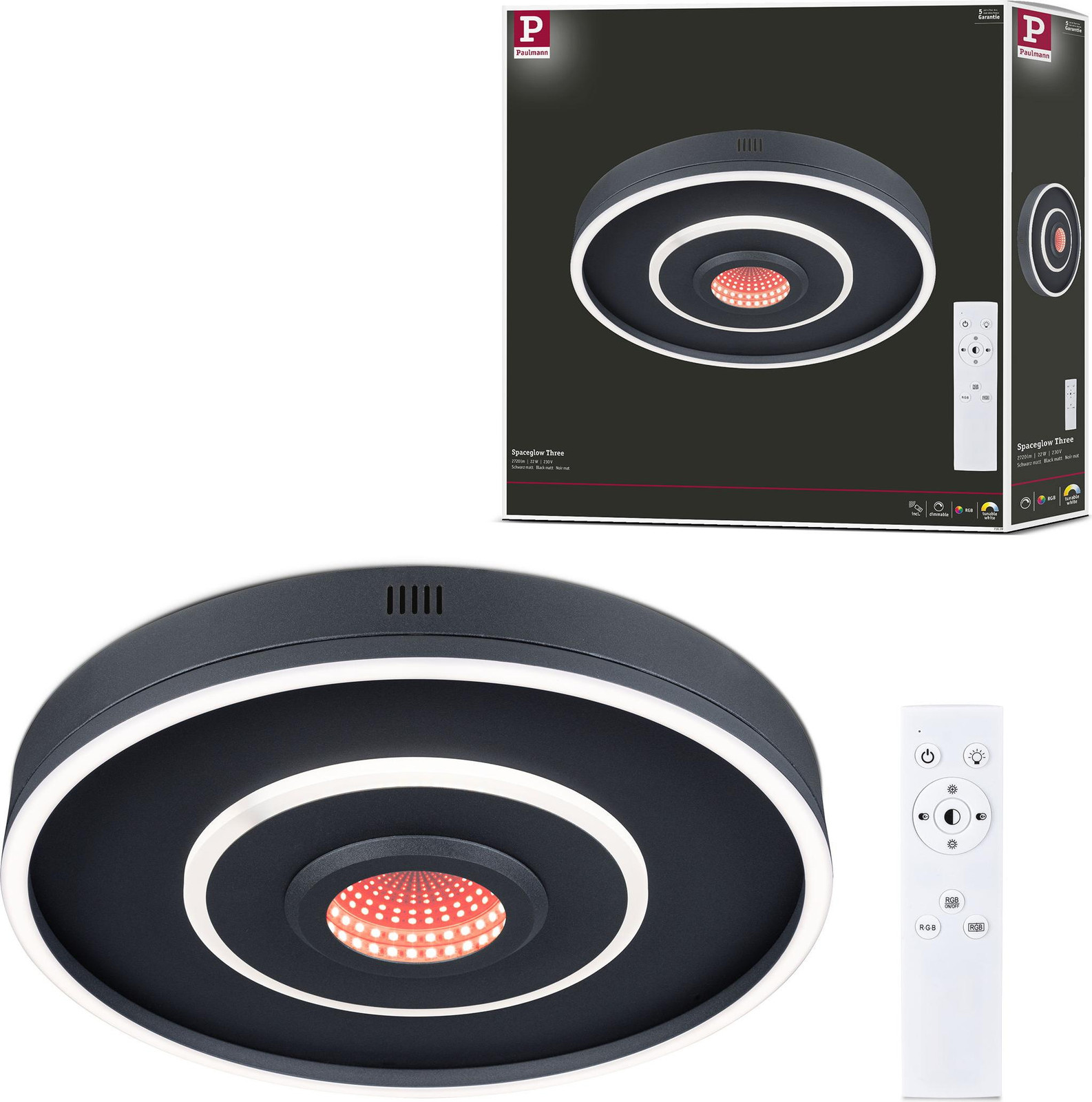 Paulmann LED plafondlamp Spaceglow accent en effect