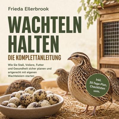 Wachteln halten - Die Komplettanleitung: Wie Sie Stall, Voliere, Futter und Gesundheit sicher planen und artgerecht mit eigenen Wachteleiern starten -