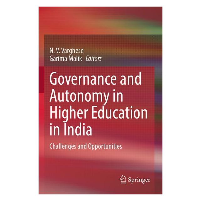 Umbreit Governance and Autonomy in Higher Education in India (Englisch, Softcover) (72134235)