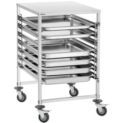 Gastronorm Tablett-Wagen 7 gn2/1 bartscher agn700-2/1