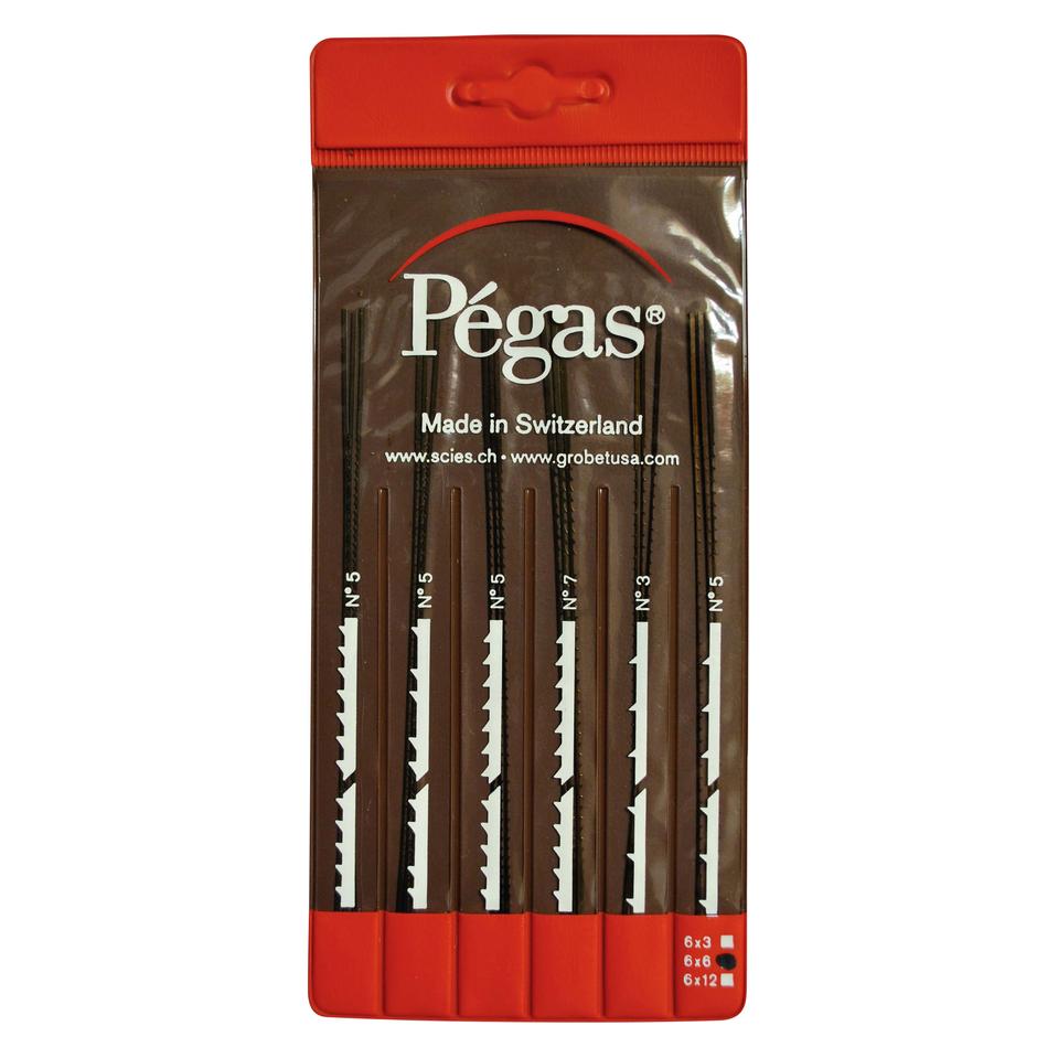 Pegas PS906x6DI 1 Set Laubsägeblätte (PS906x6DI)