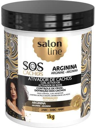 Salon Line S.O.S Cachos Activador Rizos Arginina 1000 g
