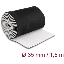 DELOCK 20864 - Kabelschlauch, Neopren, Klettverschluss, 1,5 m x 135 mm