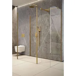 Profiltek KLEE Duschwand Walk-In 4-teilig 8 mm ESG.. - Duschkabine