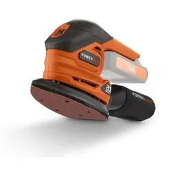 VARO POWDP50200 Powerplus Akku Multischleifer 20V mit Zubehör ohne Batterie und Ladegerät