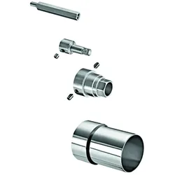 Schell Verlängerungsset D-E-T f.Elektr. Wandeinbauarmaturen 25mm chrom 018600699