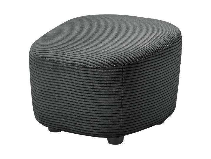 SetOne by Musterring Hocker, Dunkelgrau, Kunststoff, oval, 54x41x57 cm, Stoffauswahl, Wohnzimmer, Hocker, Sitzhocker