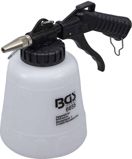 Pistolet de sablage au bicarbonate de soude à air comprimé 1 l BGS ; BGS technic (6655)