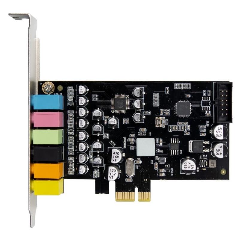 Conceptronic Sound PCIe-Karte 7.1CH S/PDIF bis 24Bit/192kHz (EMRICK15B)