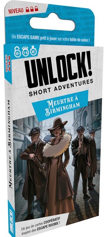 Space Cowboys Unlock! Short Adventures : Meurtre à Birmingham