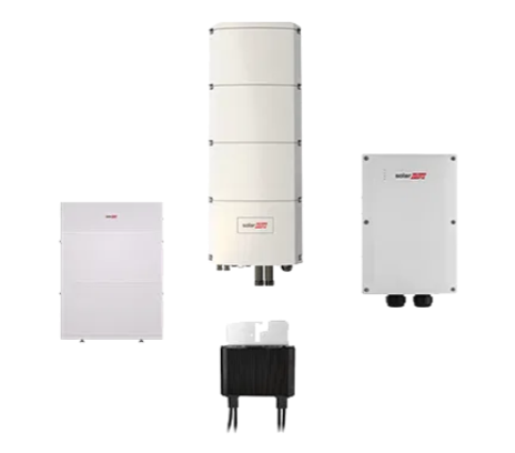 SolarEdge Home Battery LV (W) 9.7+SE8K-RWB+20x S440+BACKUP