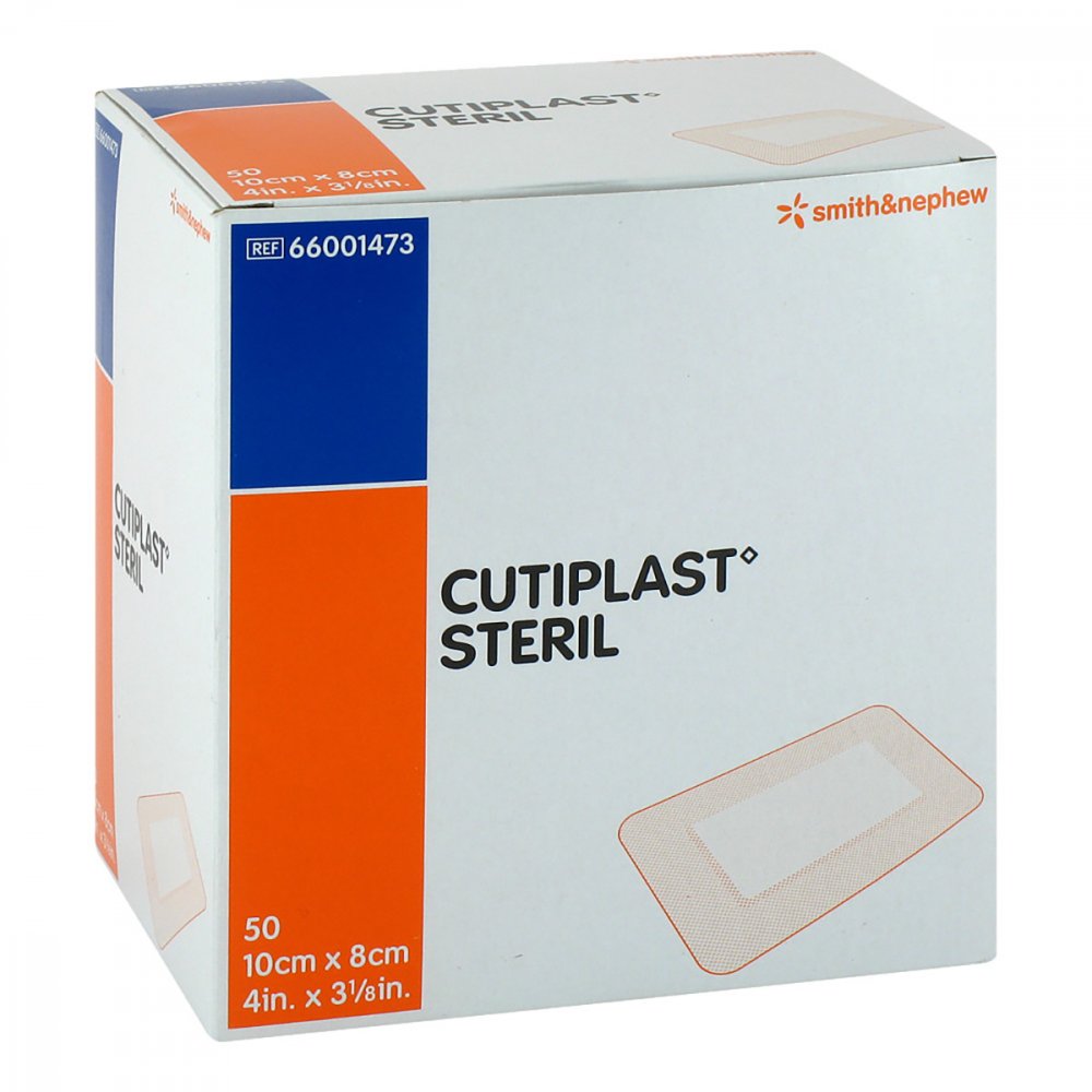 1001 Artikel Medical GmbH Cutiplast steriler Wundverband 8x10 cm 01131595