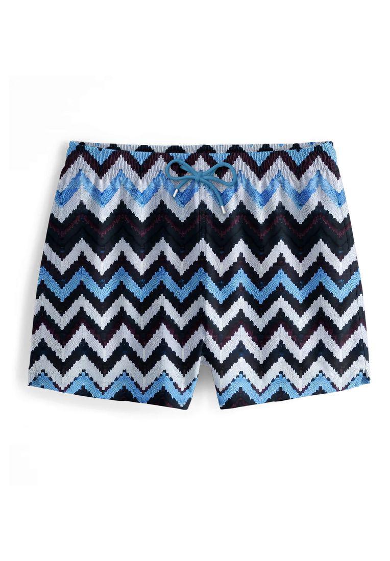 "Blue Fiesta" Zwemshorts