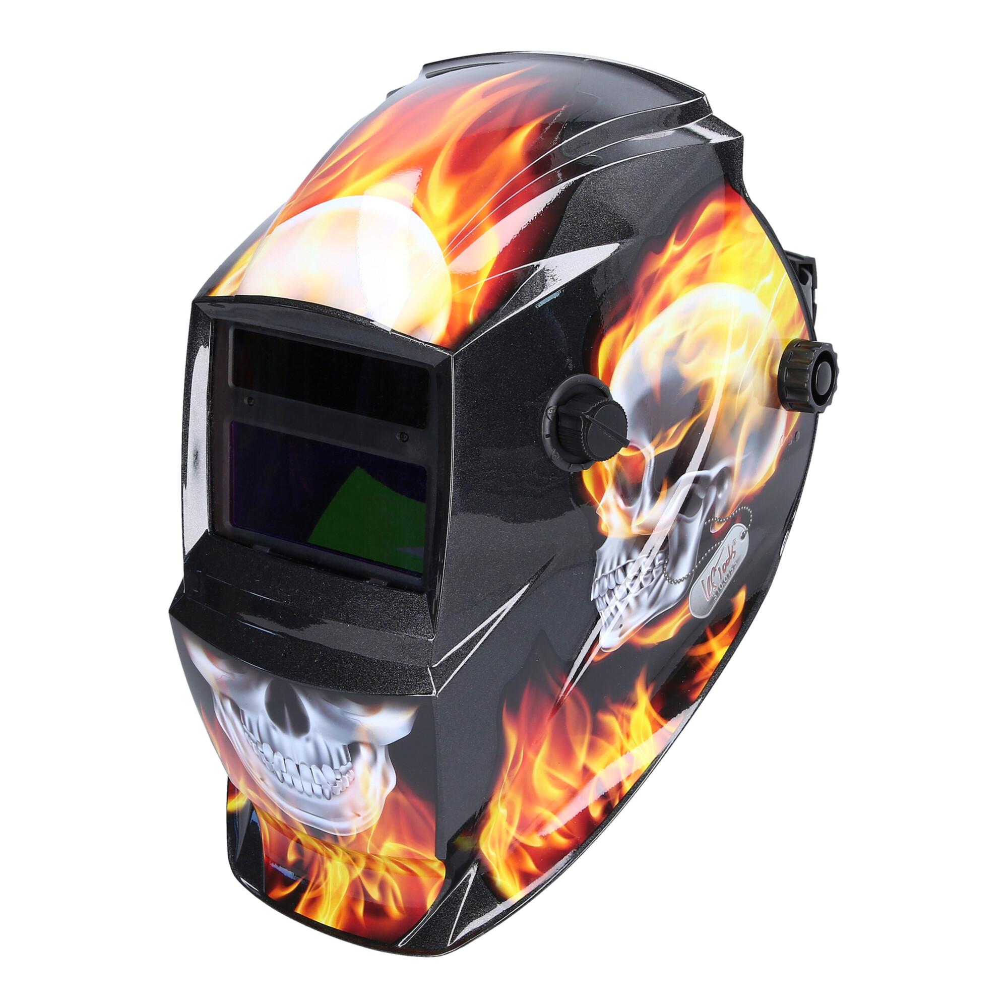 KS Tools Automatik-Schweißer-Schutzhelm, Flame Design (310.0155)