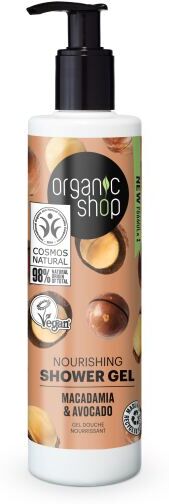 Organic Shop Nourishing Macadamia and Avocado Shower Gel 280 ml