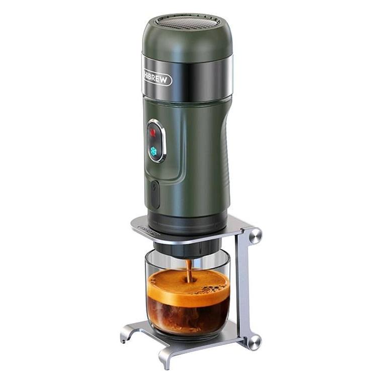 HiBREW Portable Coffee Machine with case H4B GN (NESCAFÉ Dolce Gusto, NESPRESSO Vertuo) (H4B_GN)