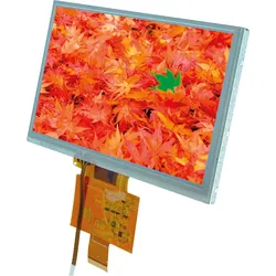 EA TFT070-84ATP - TFT-Display 7,0", 154x86mm, 800x480 Dot, 24bit RGB, res. Touch
