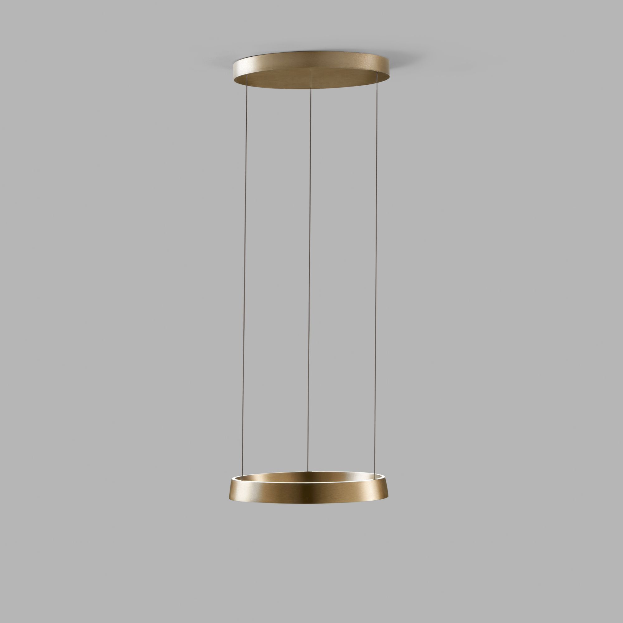 Light-Point LED-Pendelleuchte EDGE ROUND (mit Smart-Tune) 50cm Messing 270543 5711389705435