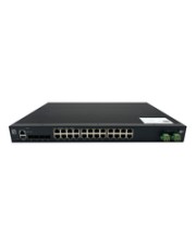LevelOne Switch 24x GE L2+ Managed 19" 370W 4xPoE Rack-Modul (IXP-2871)