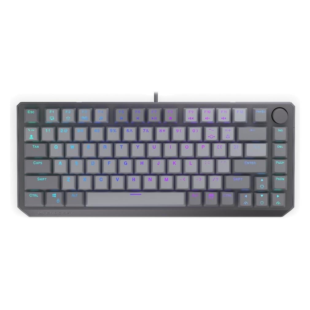 Endorfy Herní klávesnice Thock V2 75%, Mechanická, USB, US, ARGB (US, Kabelgebunden) (EY5A127)