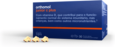 Orthomol Junior C Plus Sistema Imunitário 30 comprimidos