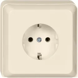 Elso 515110 Steckdose im Geräteträger 1-fach 16A RENOVIERUNG Schraubklemme perlweiß