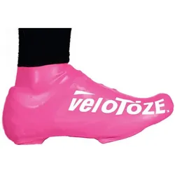 Velotoze, Unisex, Schuhüberzug, Überschuh kurz pink S/M - wasserdichter, aerodynamischer Rennrad-Übe... (M, S), Pink