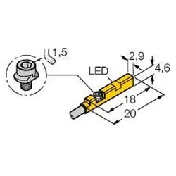 Turck Magnetfeldsensor BIM-UNR-AP6X 7M