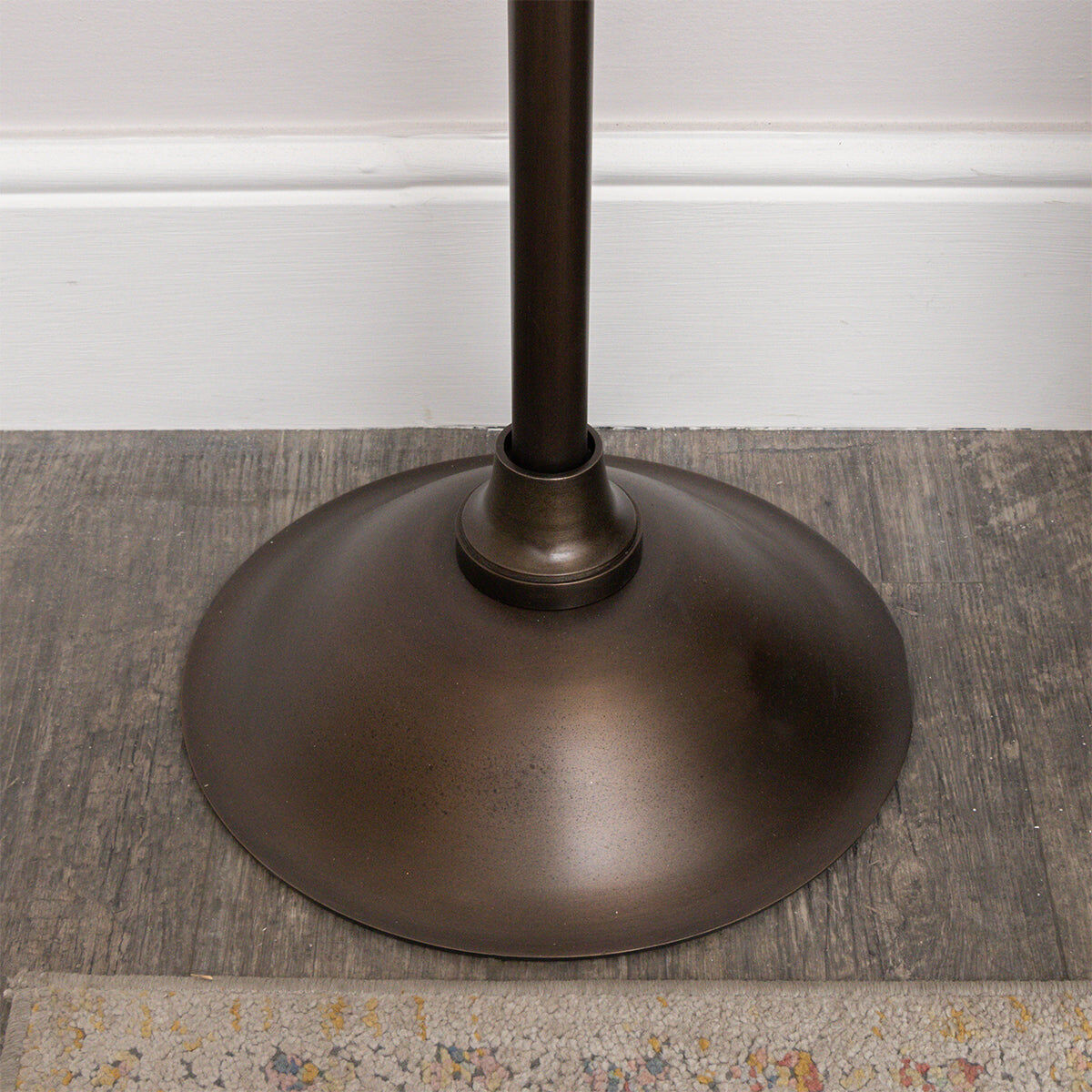 Tall Bronze Metal Coat Rack with 8 Storage Hooks Material: Furniture
