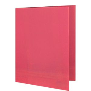 Elba Aktendeckel Smart Line, A4, rot, 250 g/m² Recycling-Karton, f. 100 Blatt, 100 Stück