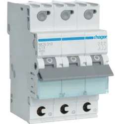 Hager Leitungsschutzschalter MCS313