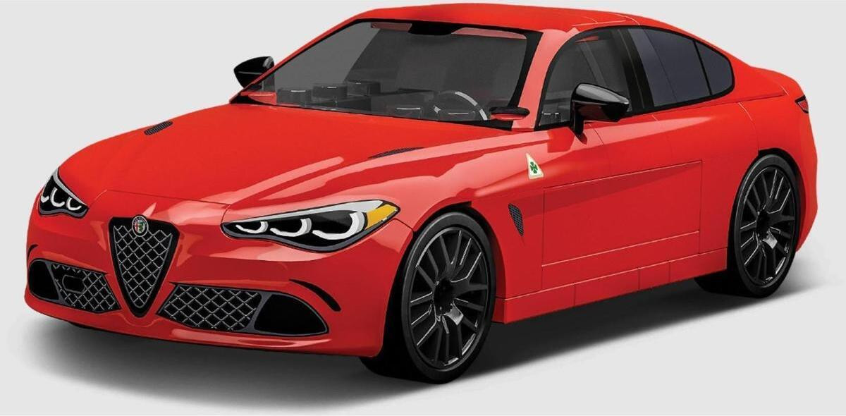 Cobi Alfa Romeo Giulia Quadrifoglio Rood
