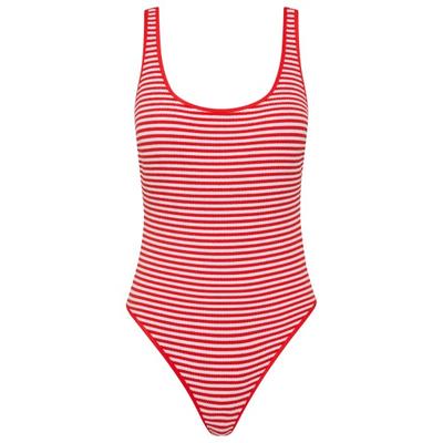 Seafolly - Clubhouse Retro One Piece - Badeanzug Gr 44 rosa/rot