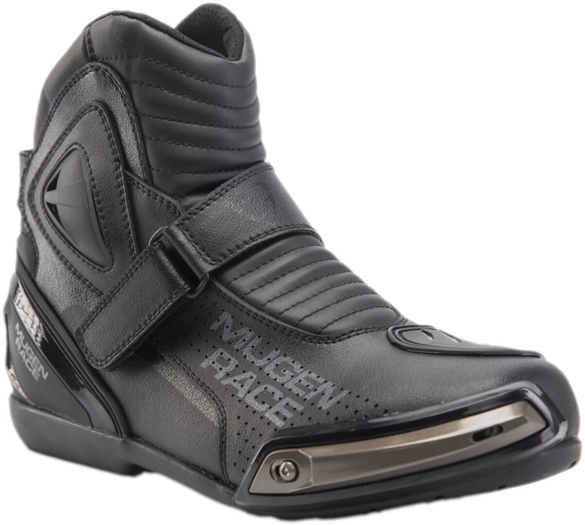 MUGENRACE Hurry perforierte Motorrad Stiefel BOT-MNR-2391-BL-41