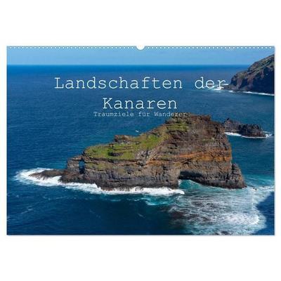 Landschaften der Kanaren - Traumziele für Wanderer (Wandkalender 2027 DIN A2 quer), CALVENDO Monatskalender