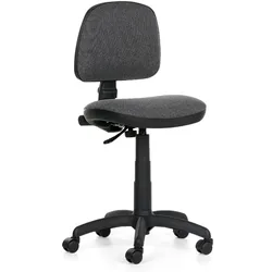 Bürostuhl MILANO ohne Armlehnen, grau