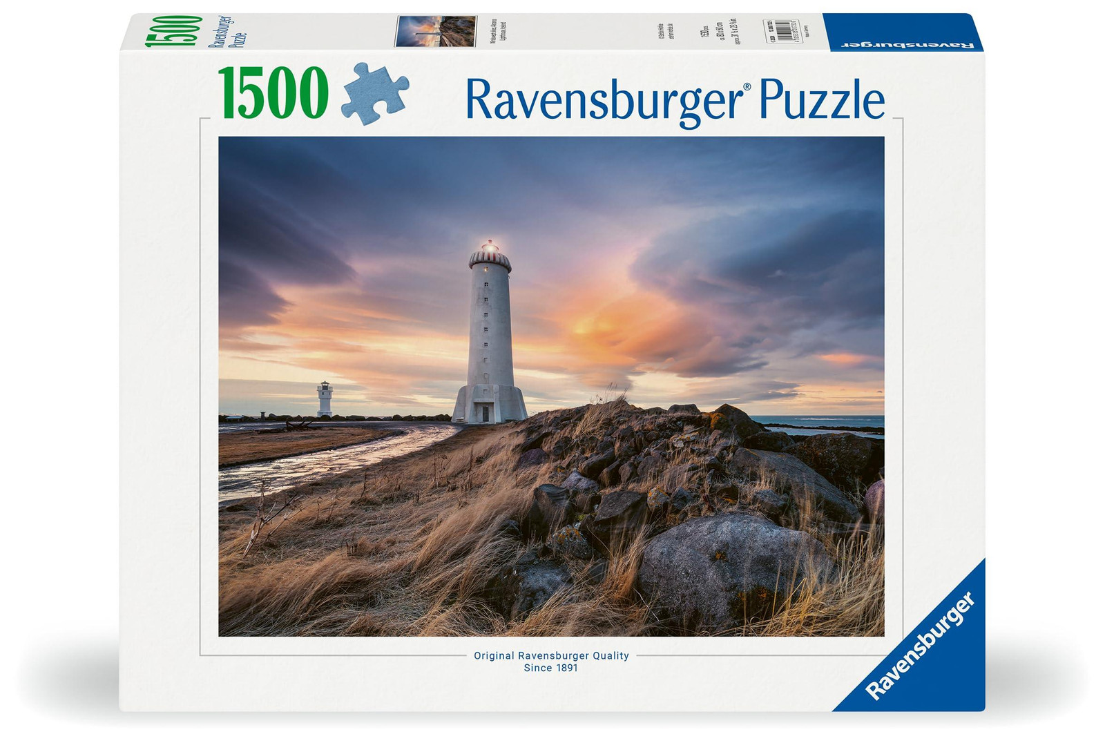 Ravensburger Puzzel Magische sfeer boven de vuurtoren van Akranes, IJsland 12000732