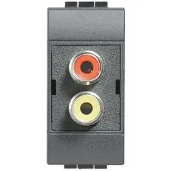 Legrand L4269R LAUTSPRECHERSTECKDOSE RCA