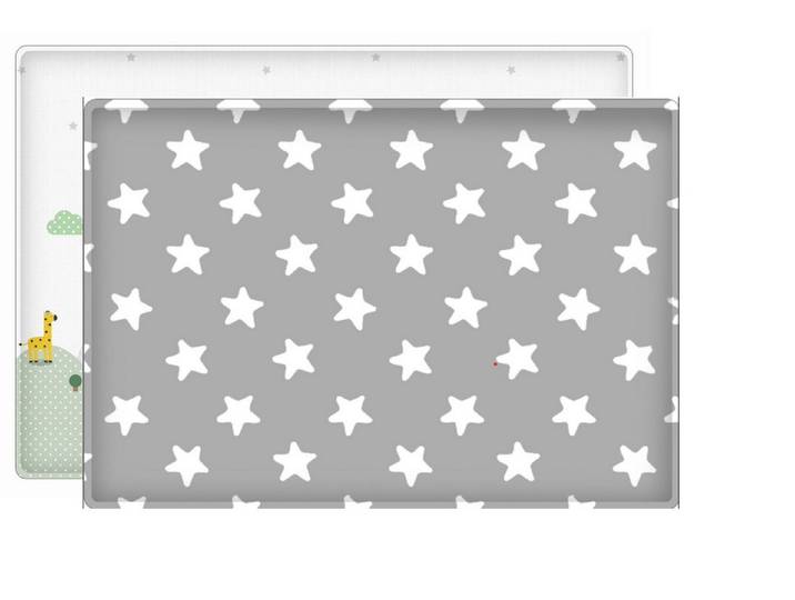Wunschkind Spielmatte Krabbelmatte 190x130cm Land & Sterne