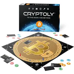 CRYPTOLY - Das Strategiespiel für die ganze Familie! Englische Version für 2-6 Spieler ab 8 Jahren