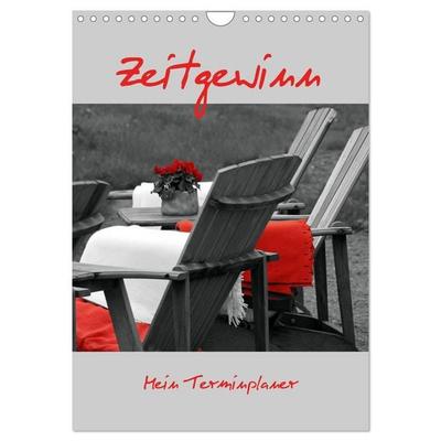 Zeitgewinn (Mein Terminplaner) (Wandkalender 2026 DIN A4 hoch), CALVENDO Monatskalender